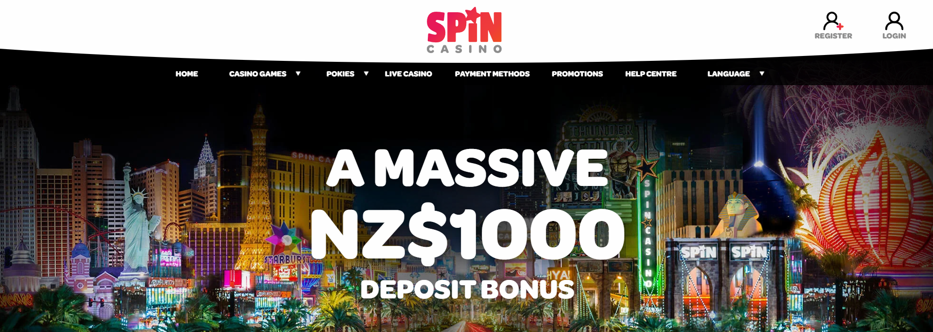 Spin Casino screenshot
